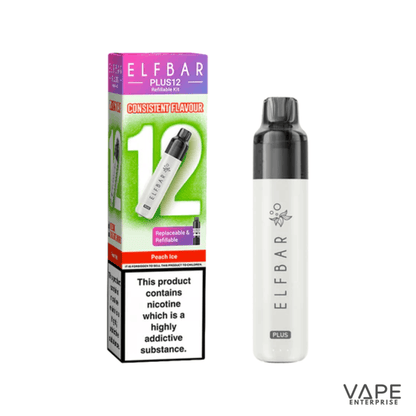 Elf Bar Plus 12 Prefilled Pod Vape Kit – Up To 12,000 Puffs