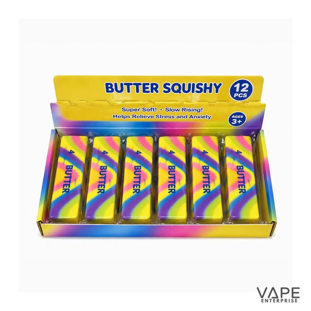 Squishy Toy Butter Rainbow