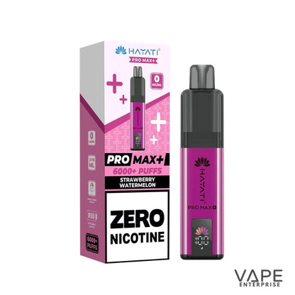 Hayati Pro Max plus 6000 Puffs - 0mg (ZERO NICOTINE)