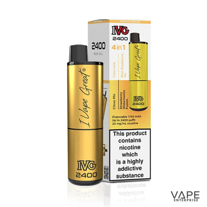 IVG 2400 4 in 1 Vape Kit