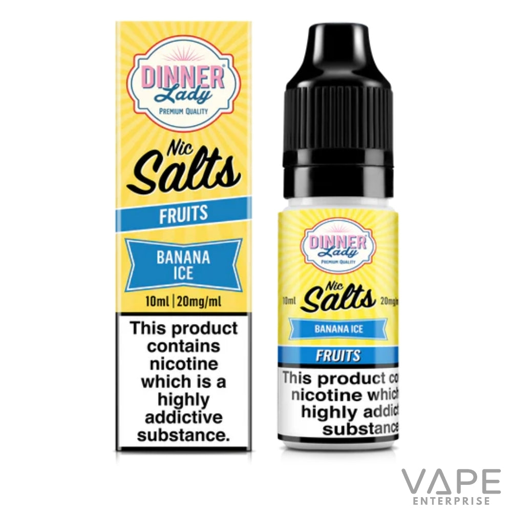 Dinner Lady Nic Salts
Banana Ice-20mg