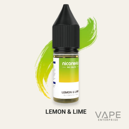 Nicotine salt bottle 
Lemon & Lime