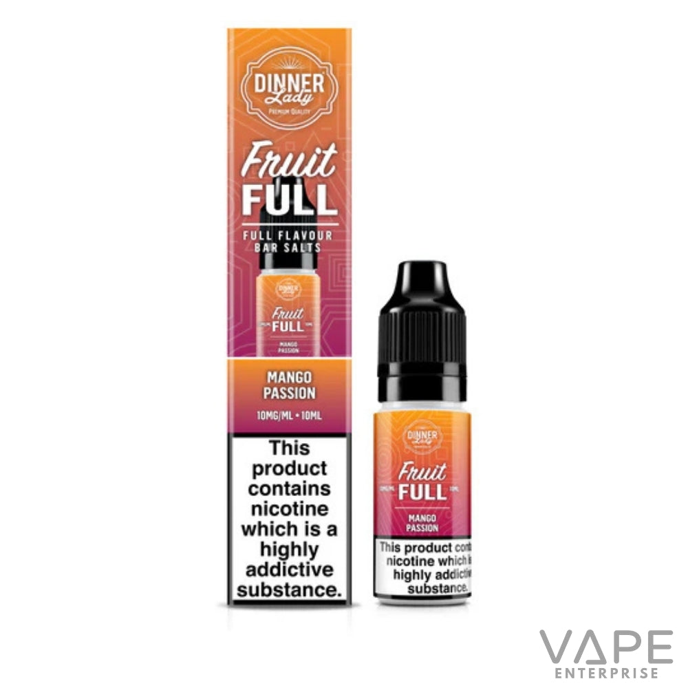 Dinner Lady Fruit Full vape juice 
mango passion