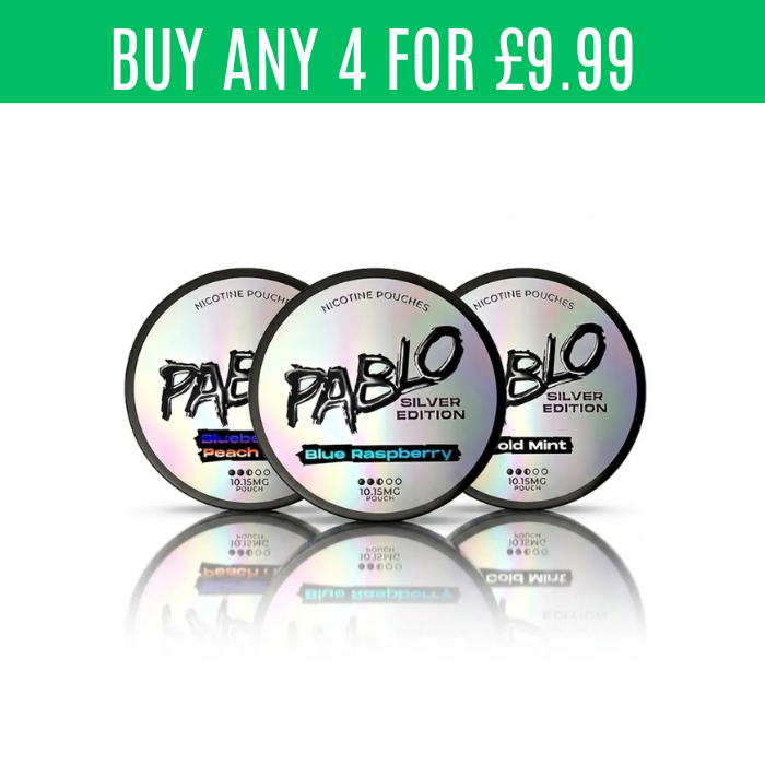Pablo Silver Edition Nicotine Pouches