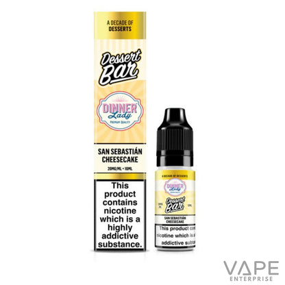 Dinner Lady 
San Sebastian Cheesecake 