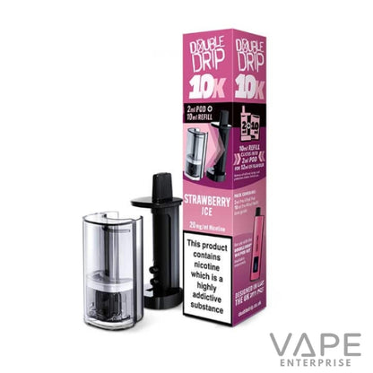 Double Drip 10k pod
strawberry_ice