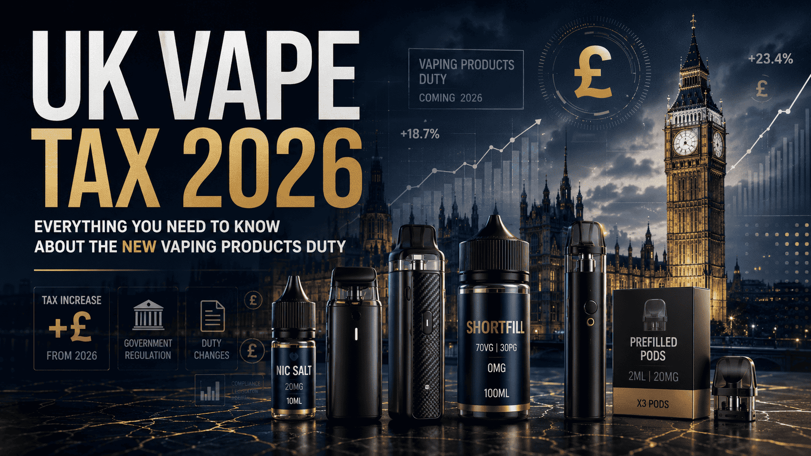 UK Vape Tax 2026: Complete Guide to the New Vaping Products Duty (VPD)