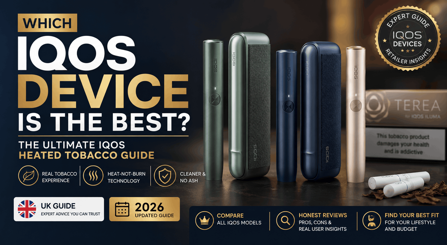 IQOS Devices & Models: Complete Guide 2026