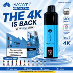Hayati Pro Max+ 4K Pods | Up to 4000+ Puffs