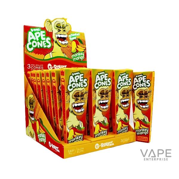 G-Rollz | Ape Cones (3 – pack) | Monkey Mango