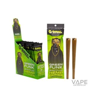 Green Funk Hemp Cones Pack of 2