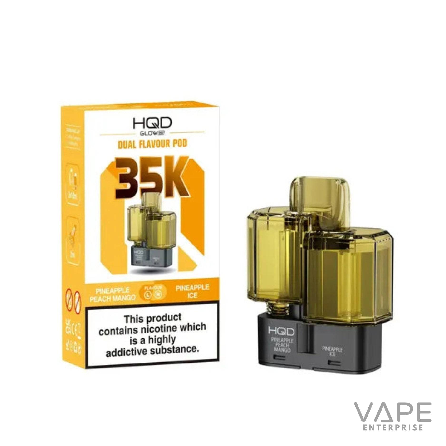 HQD Glow Air 35K Prefilled Pods Refill - Image 12
