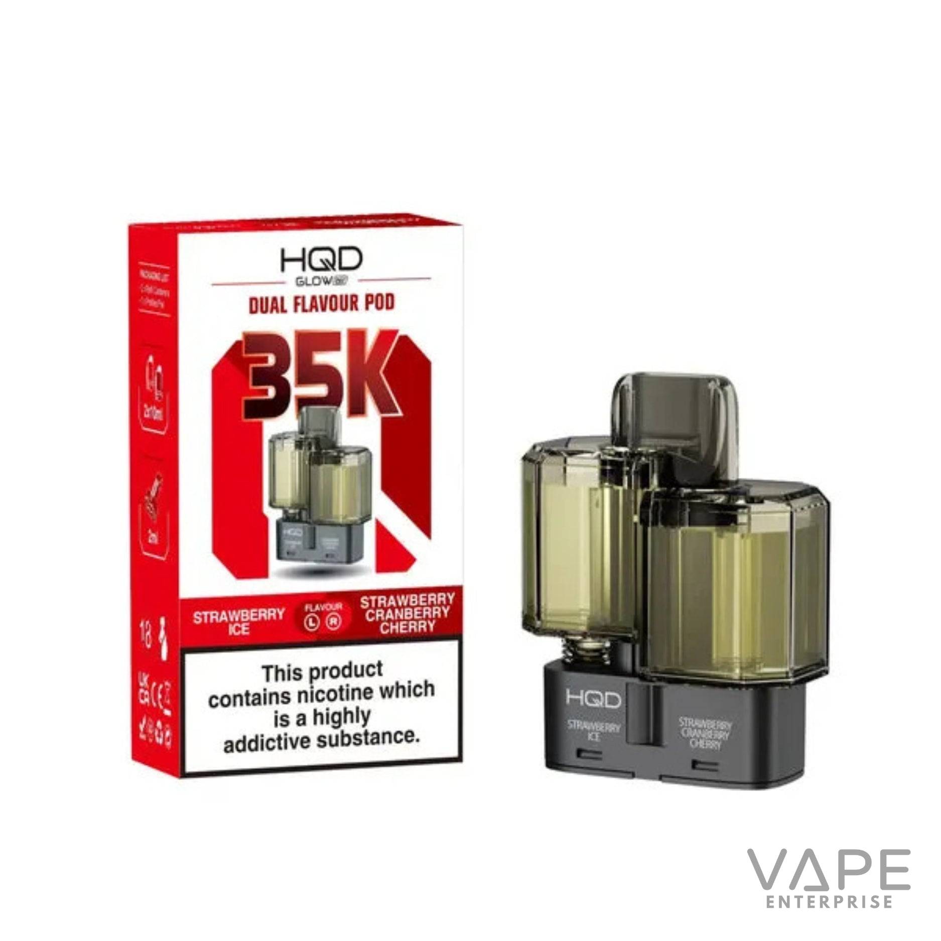 HQD Glow Air 35K Prefilled Pods Refill - Image 13